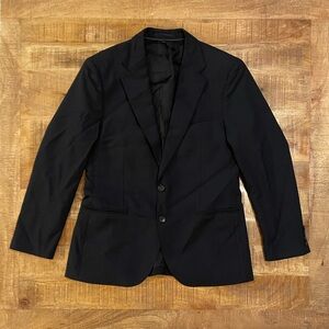 J. Crew Ludlow Slim Fit Wide Lapel Loro Piana Wool Suit Jacket